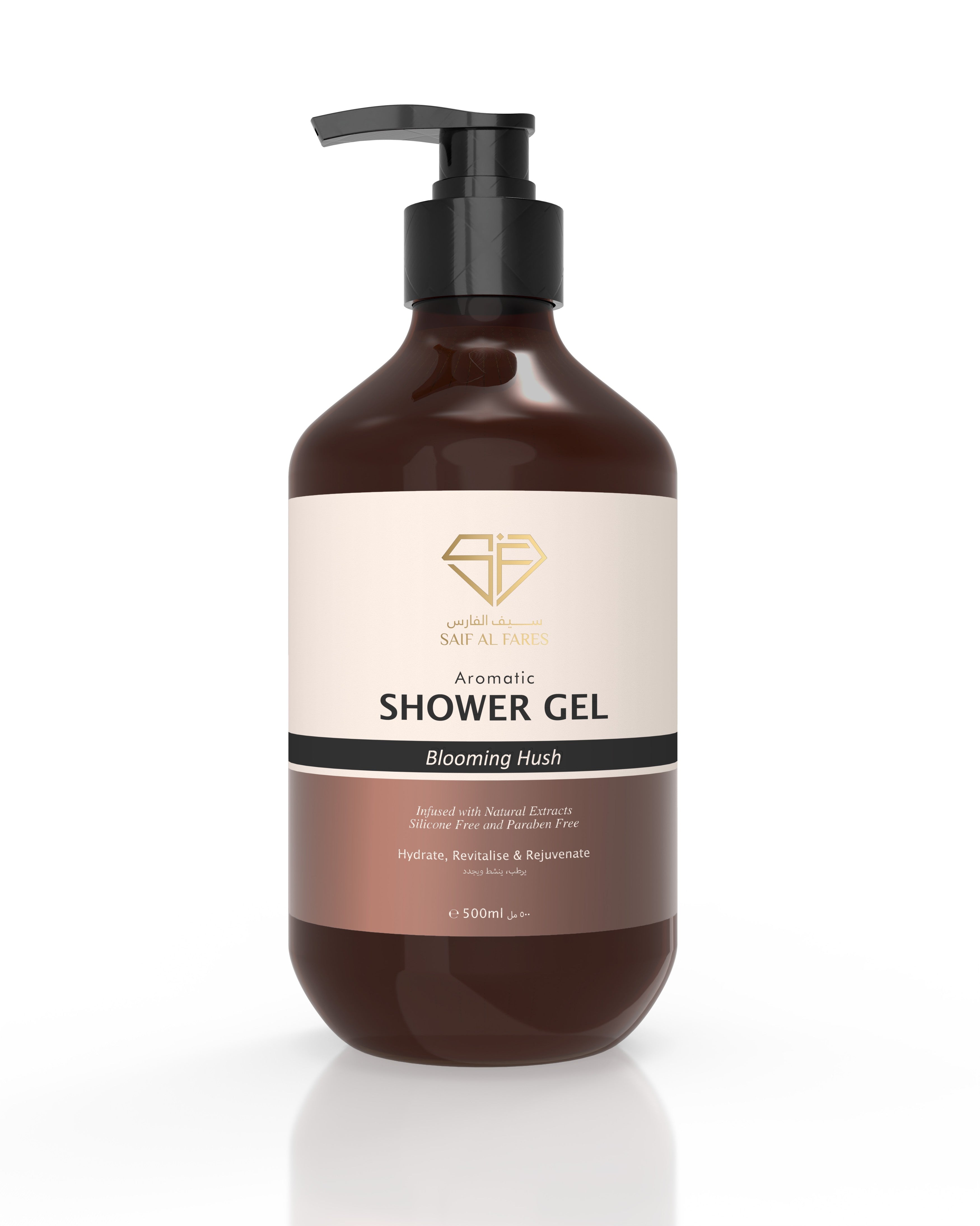 AROMATIC SHOWER GEL BLOOMING HUSH 500ML
