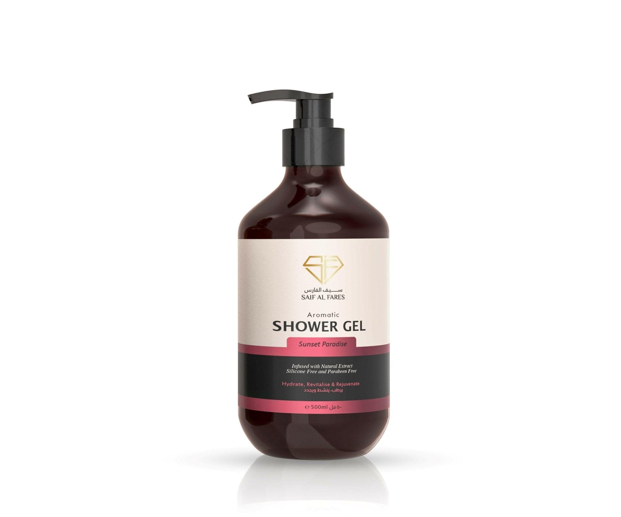 AROMATIC SHOWER GEL SUNSET PARADISE 500ML