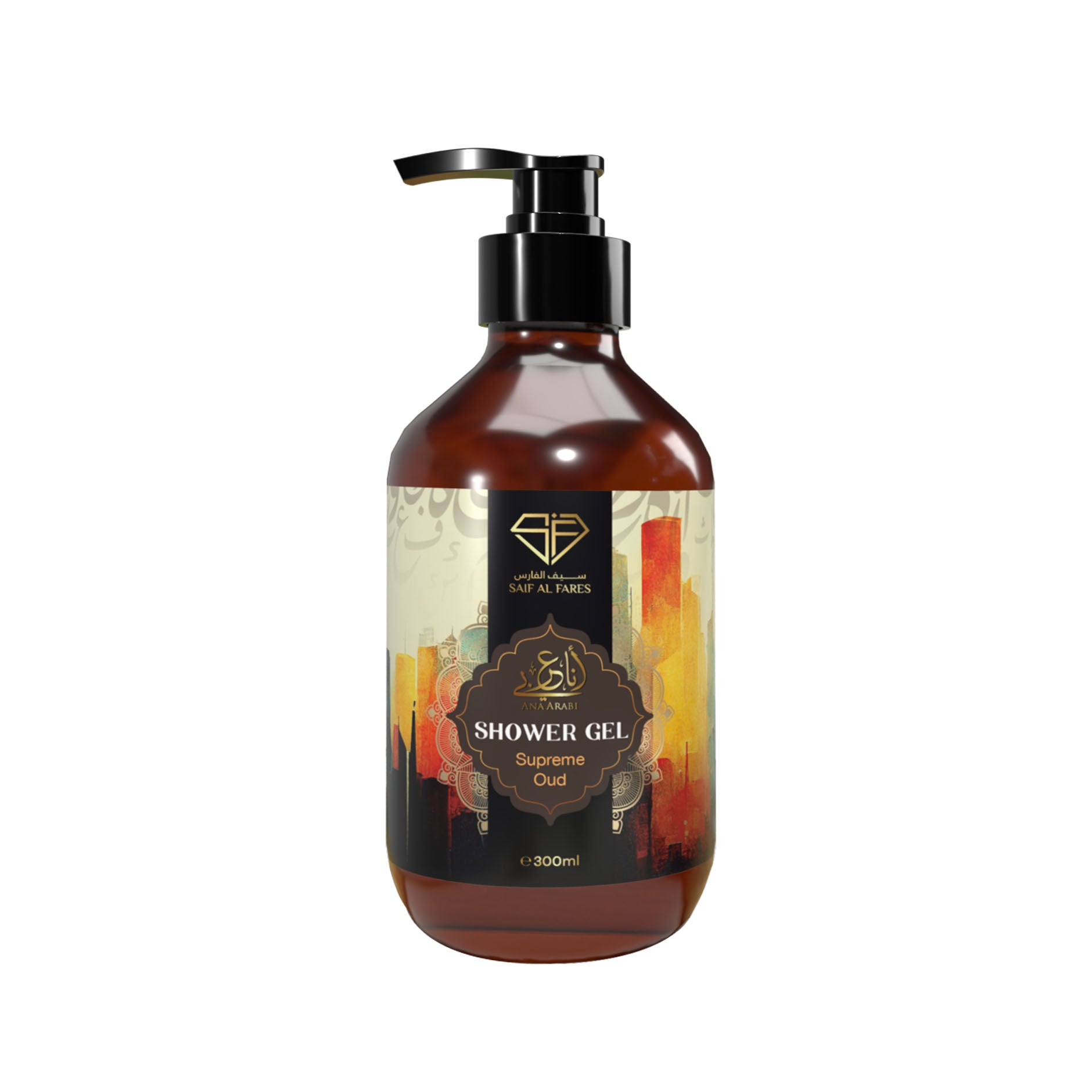 SUPREME OUD SHOWER GEL 300ML