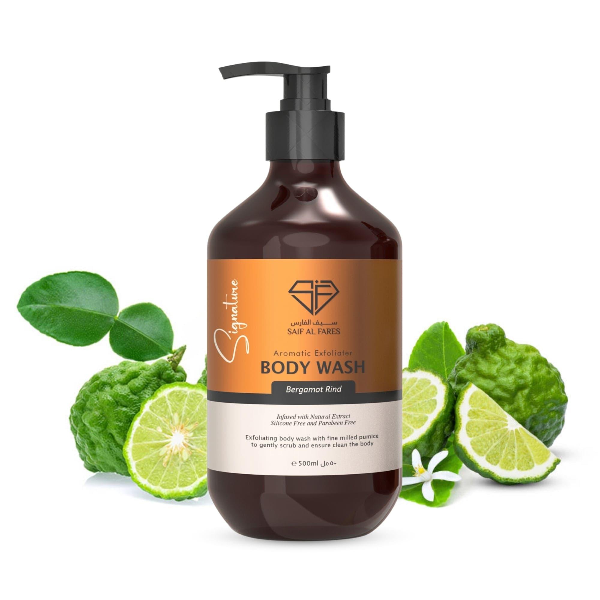 PUMICE BODY WASH BERGAMOT RIND 500ML