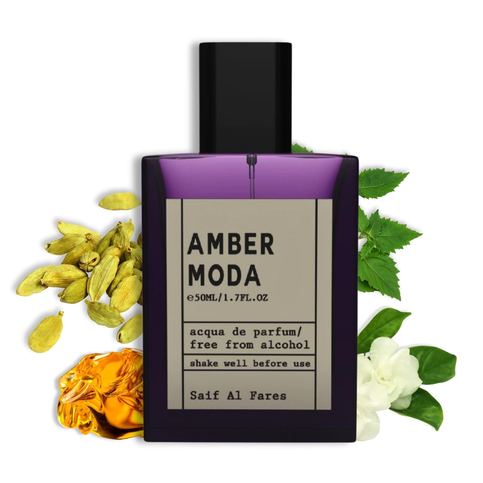 SAF ACQUA PERFUME AMBER MODA 50 ML