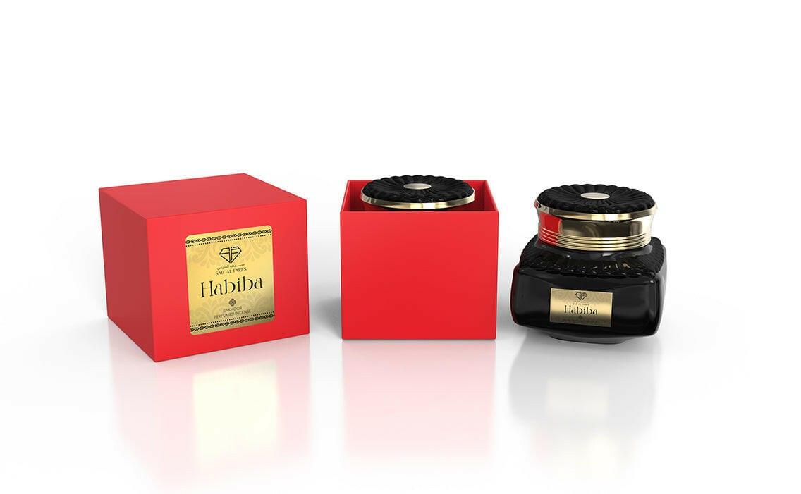 SAF BAKHOOR PERFUME INCENSE REVISED BOX HABIBA