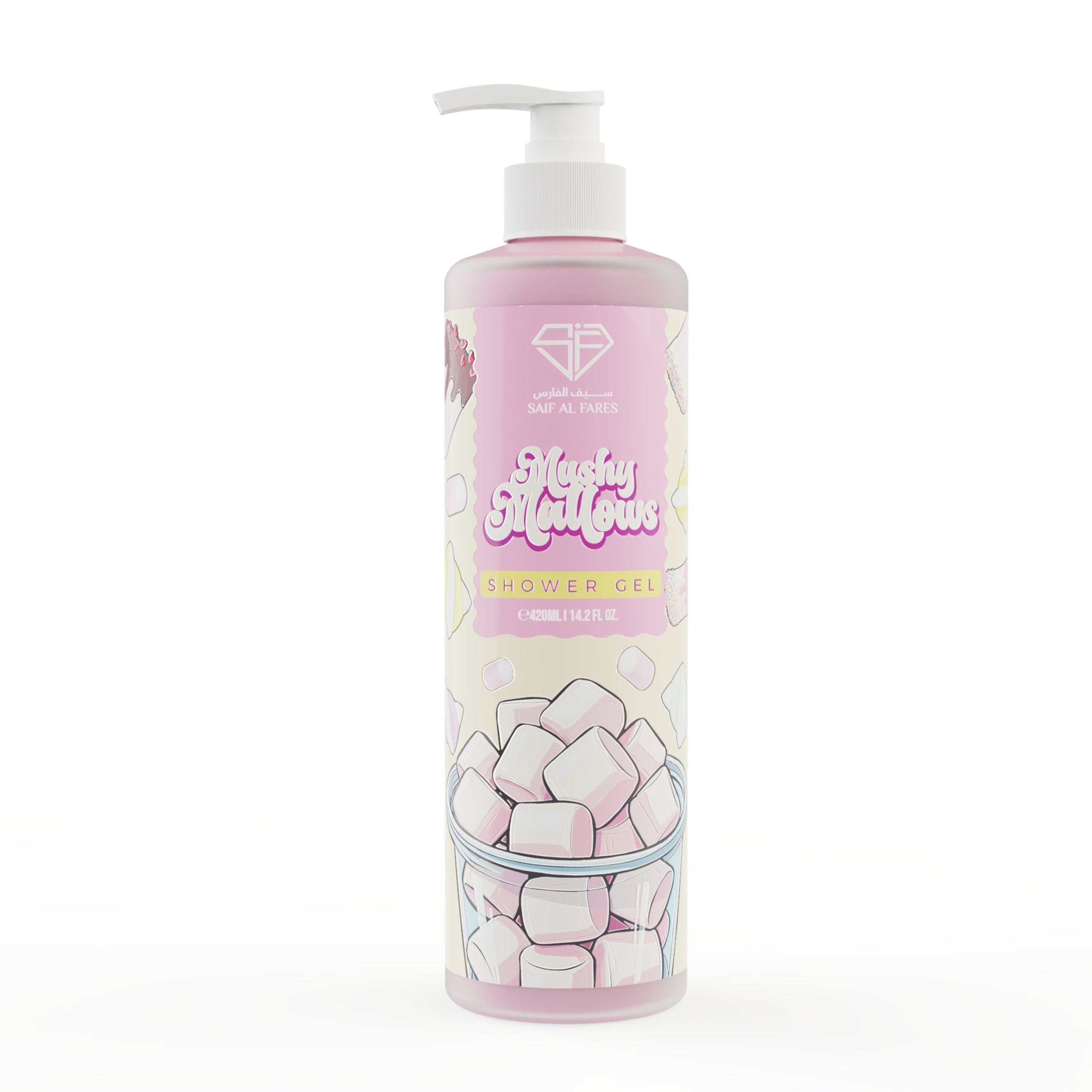 MUSHY MALLOWS SHOWER GEL 410ML