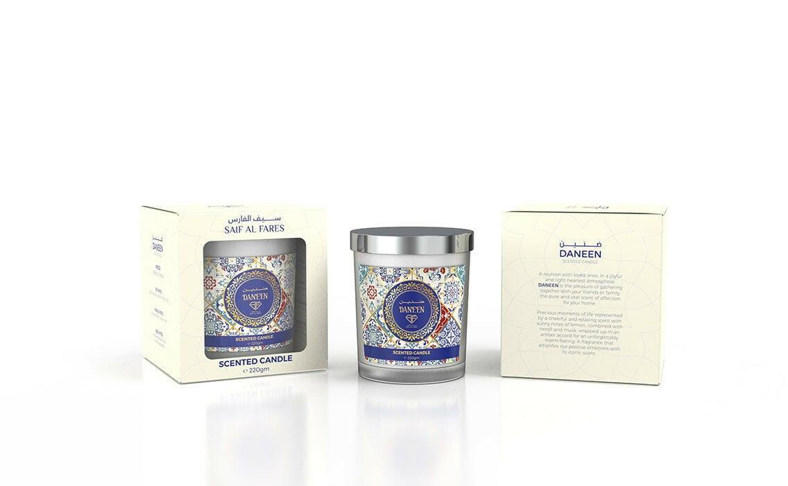 SCENTED CANDLE DANEEN 220 GSM