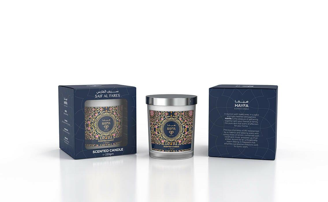SCENTED CANDLE HAYFA 220 GMS