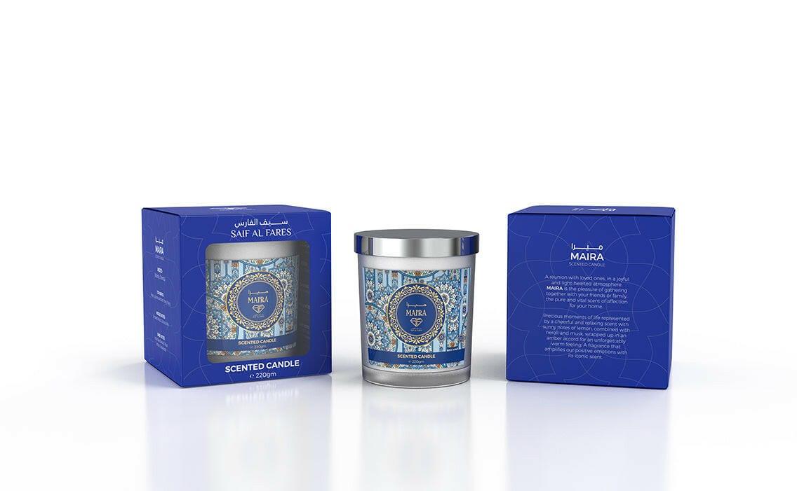 SCENTED CANDLE MAIRA 220 GMS