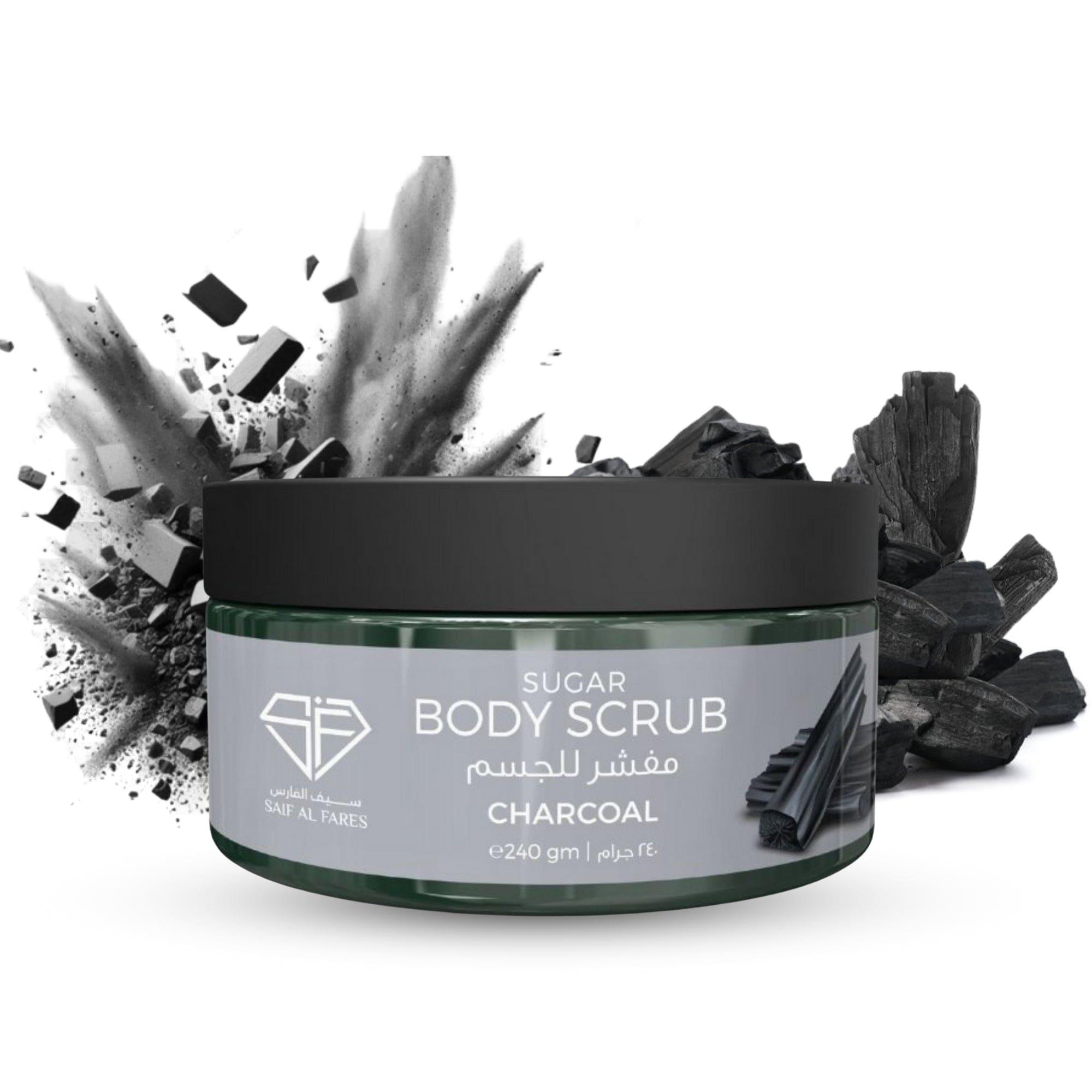 SUGAR BODY SCRUB CHARCOAL 240GM